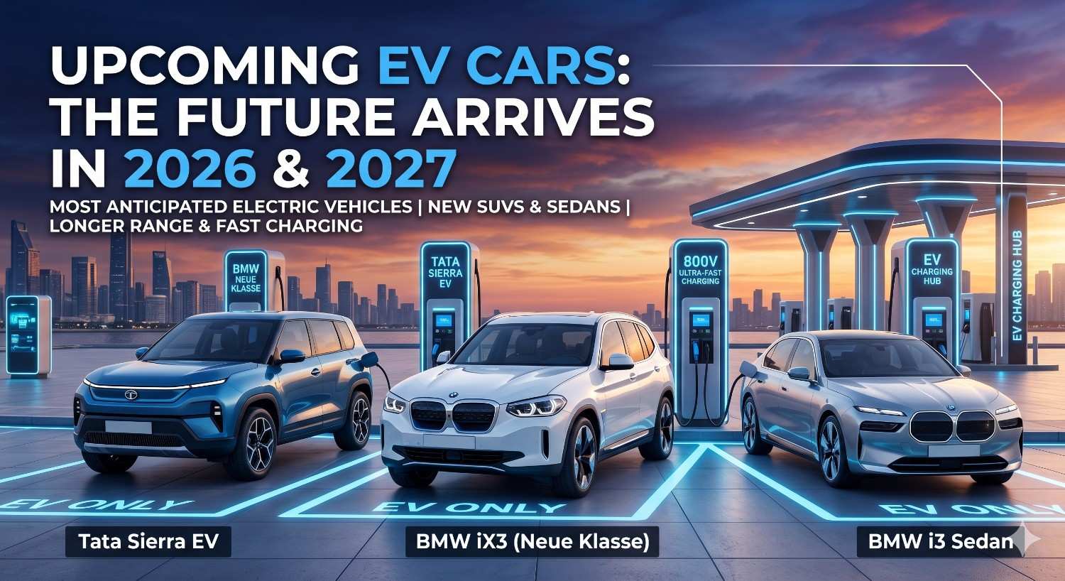 Best Electric Vehicles Arriving in 2026 and 2027